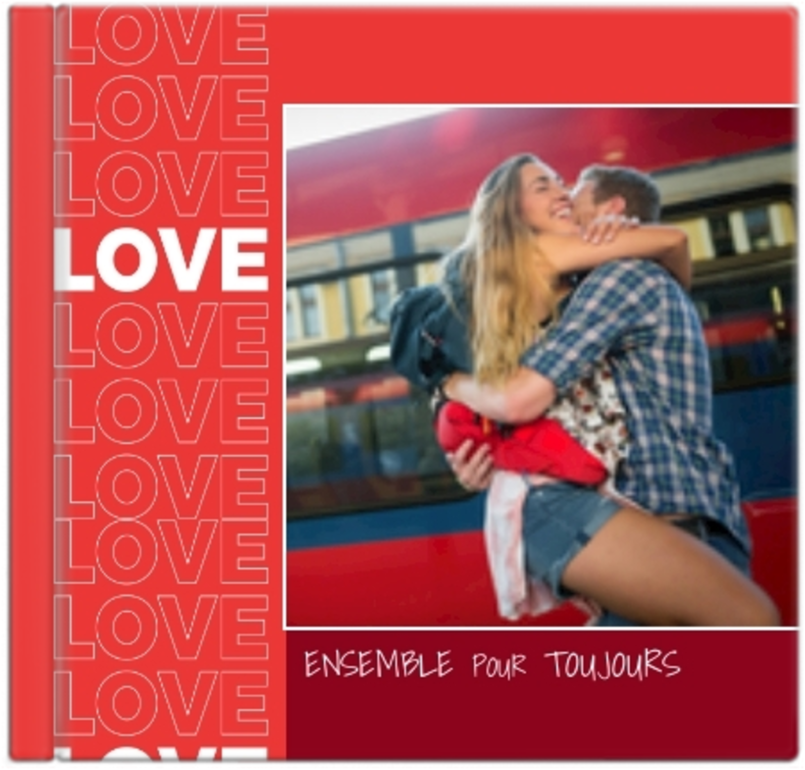 Fotoalbum Leidenschaftliches Paar