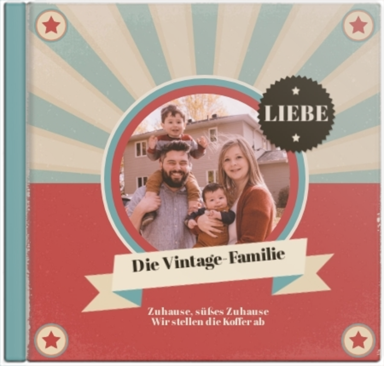 Fotoalbum Vintage Familien