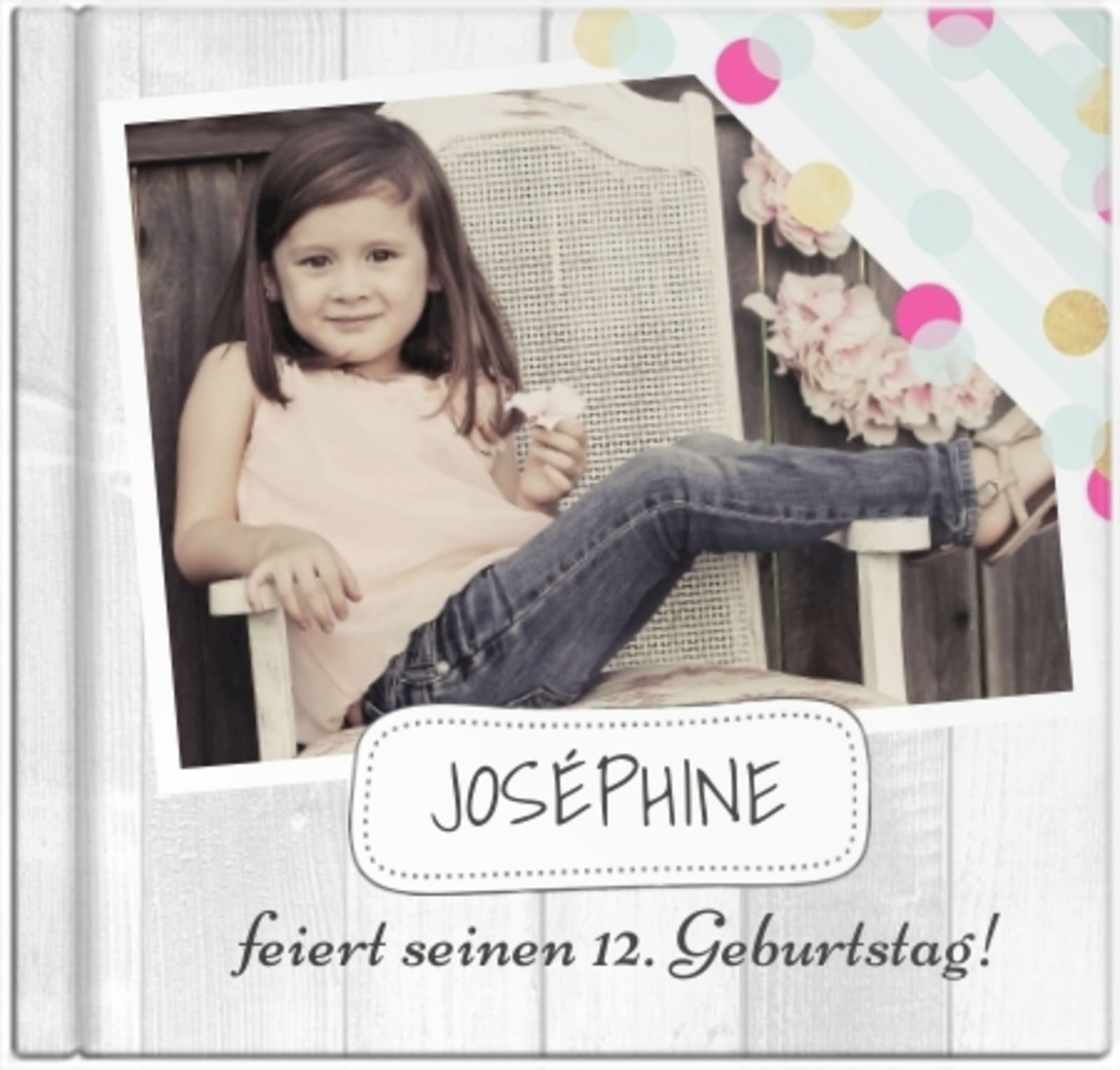 Fotoalbum Geburtstagsf Kind