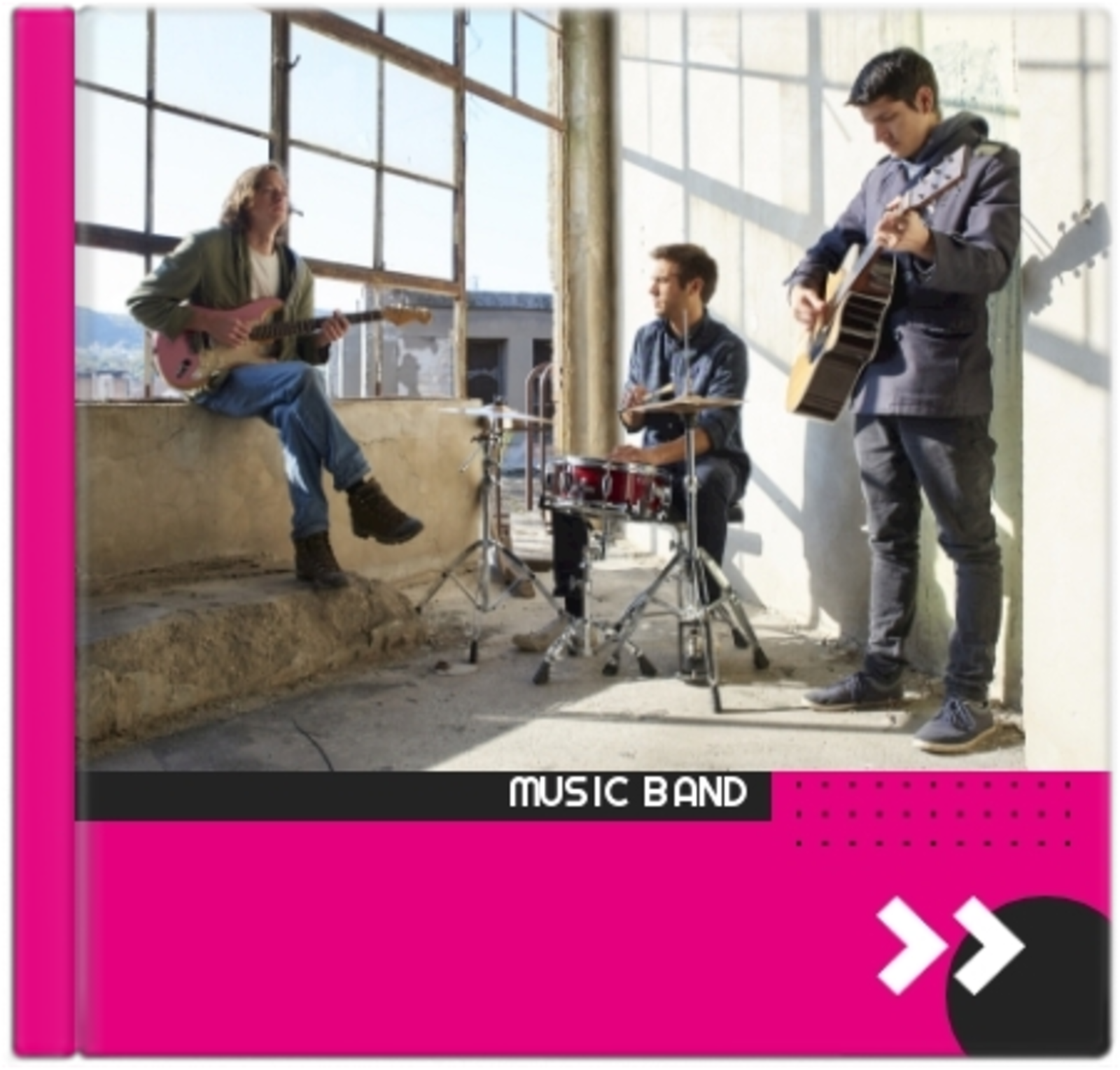 Fotoalbum Musikgruppe