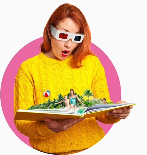 Das 3D-Fotoalbum