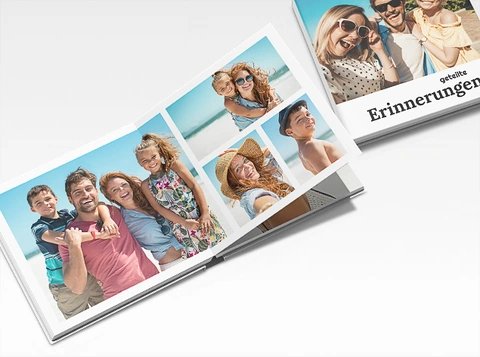 Unser Fotobuch mit 180°-Lay-Flat-Bindung