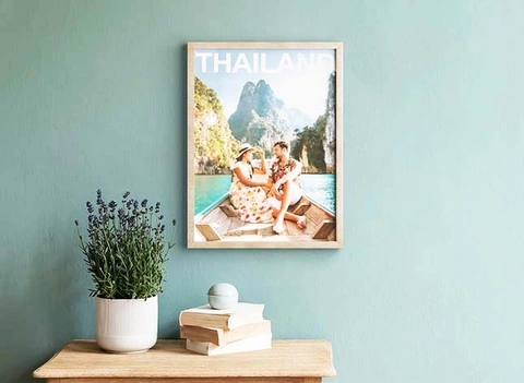 Der Holz Fotorahmen: gemütlich für deine schönsten Erinnerungen