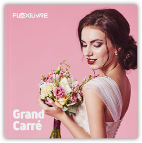 Großes quadratisches Fotobuch